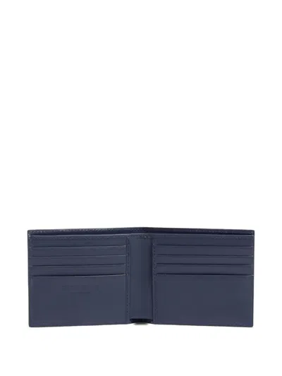 Dsquared2 Logo-print Wallet In Blue