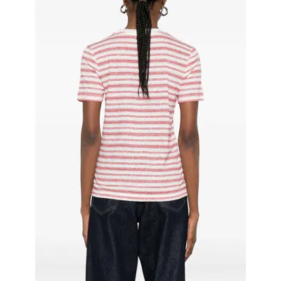 Apc A. P.c. Striped Pocket T-shirt In Multi