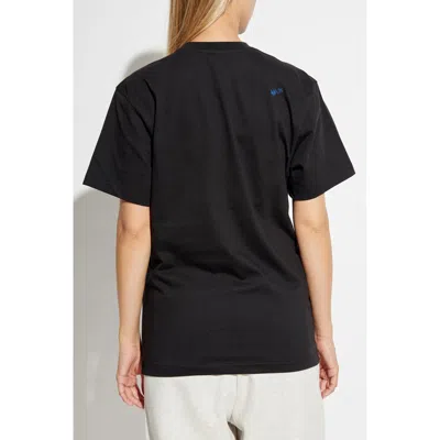 Ader Error Black Edca Product. 52 T-shirt In Black