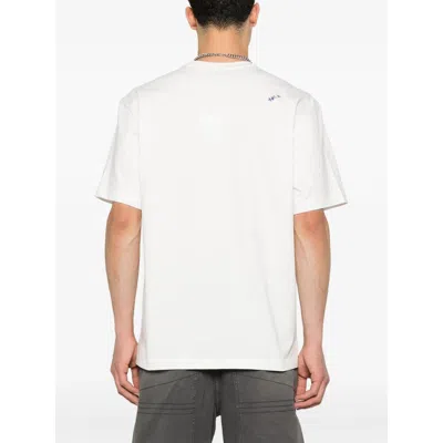 Ader Error Logo-embroidered T-shirt In White