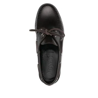 Aeyde Women Brown Leather Loafers, 8.5 Luxury Loafers & Drivers For Women Darveys In Black