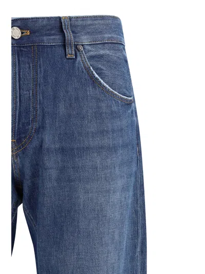 Pt Torino Belt Loop Jeans In Blue