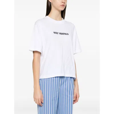 Axel Arigato Distort T-shirt In White