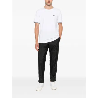Hugo Boss Boss Taul Tipped Crewneck T-shirt In Multi