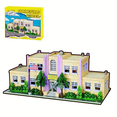 Barweer 3500-piece Springfield Elementary School Building Blocks Set ...