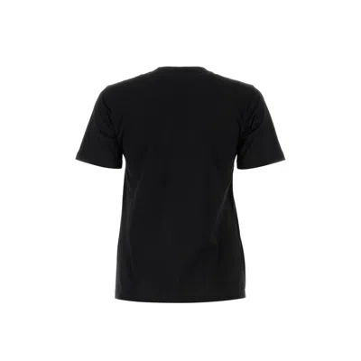 Burberry Frankie Logo-print Short-sleeve T-shirt In Black