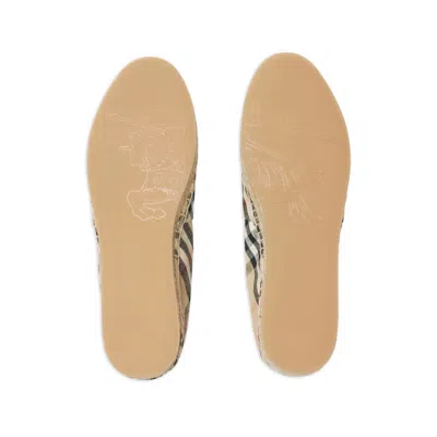 Burberry Women Embroidered Canvas Espadrilles In Multi