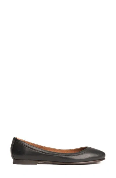 Frye Carson Ballet Flat In Black