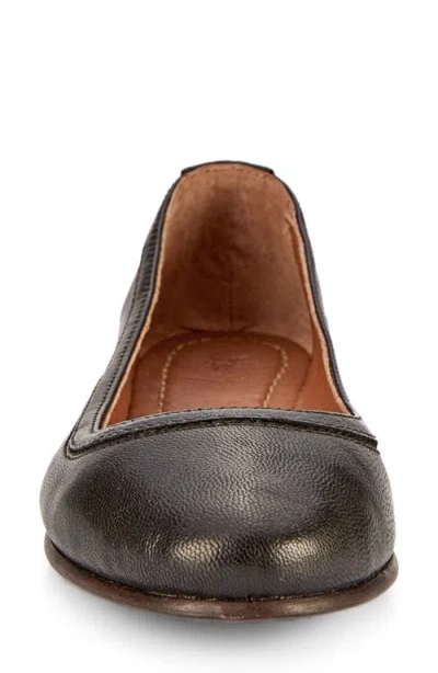 Frye Carson Ballet Flat In Black