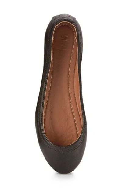 Frye Carson Ballet Flat In Black