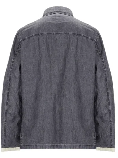 Fay 4 Hooks Jacket In Blue