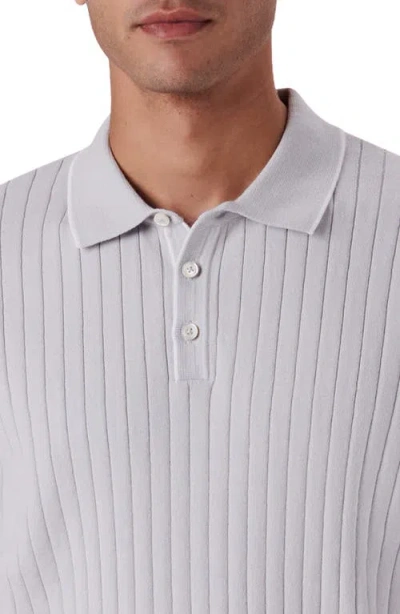 Bugatchi Rob Polo Sweater In Gray