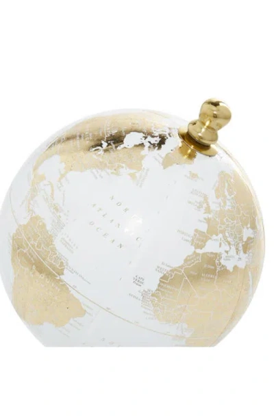 Uma Gold Globe In White