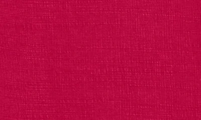 Max Studio Ruched Shoulder Top In Red