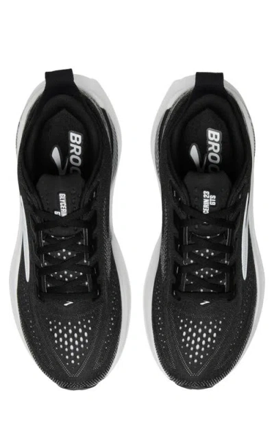 Brooks Adrenaline Gts 24 Lace-up Sneakers In Black