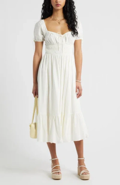 Bp. Coco Espadrille Ankle Strap Platform Wedge Sandal In White