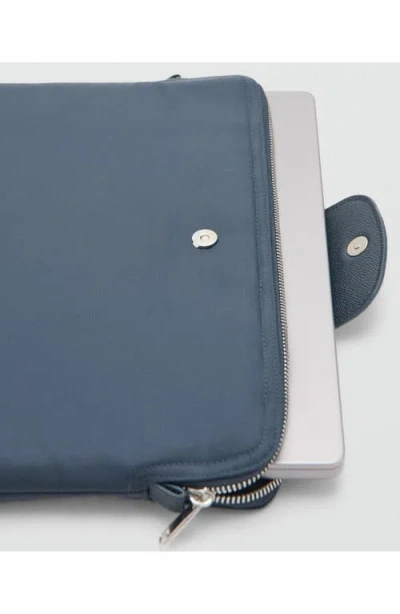 Mango Nylon Laptop Case In Orange