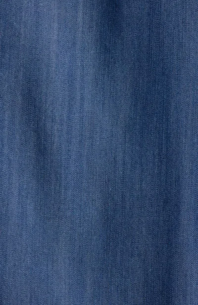 Bernardo Crop Utility Jacket In Blue