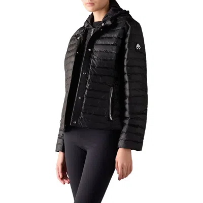 Moose Knuckles Cloud Walker 800 Fill Power Down Jacket In Black