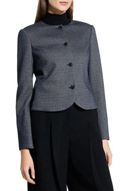 Theory Clean Herringbone Jacket In Multi