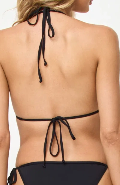 L*space Lspace Triangle Bikini Top In Black