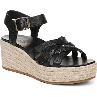 Vionic Danal Platform Wedge In Black