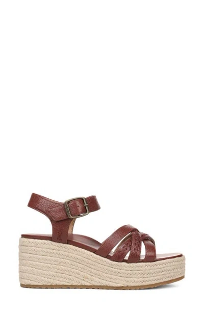 Vionic Danal Platform Wedge In Brown