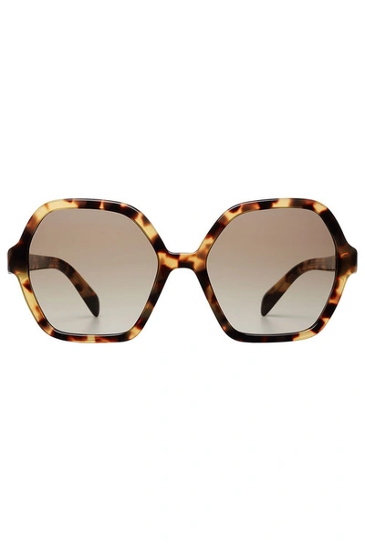 Prada Oversize Tortoiseshell Sunglasses