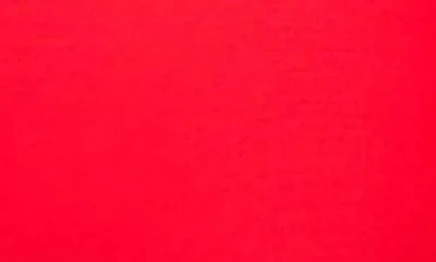 Ramy Brook Nancy Ring Triangle Bikini Top In Red