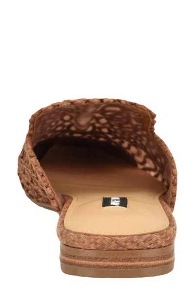 Nine West Camella Mule In Brown