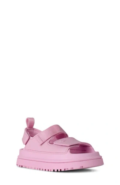 Ugg Goldenglow (toddler/little Kid/big Kid) Kid's Shoes Pink Diamond : 4 Big Kid M, Synthetic/textile In Black