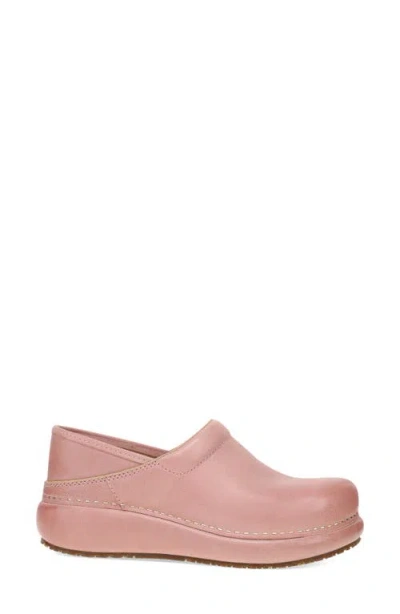Dansko Platform Pro Clog In Pink