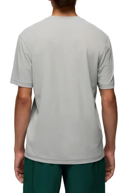 Prana Equalize Crewneck T-shirt In Gray