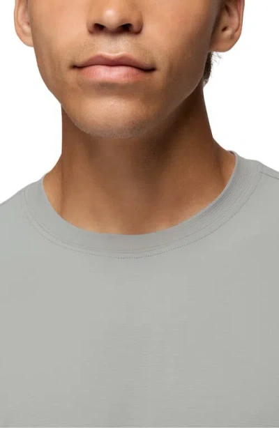 Prana Equalize Crewneck T-shirt In Gray
