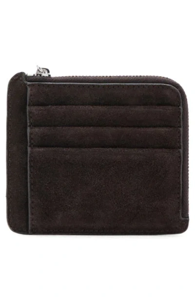 Mango Studded Suede Card Case In Pattern