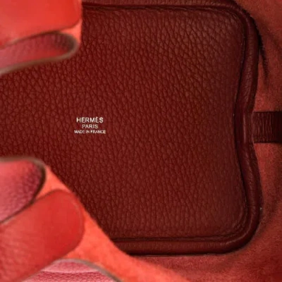 Pre-owned Hermes  Hermes Picotin Lock Bag Clemence Pm In Pattern
