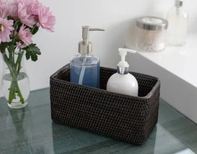 Artifacts Trading Company ™ Artifacts Rattan Rectangular Everything Basket In Brown