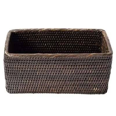 Artifacts Trading Company ™ Artifacts Rattan Rectangular Everything Basket In Brown