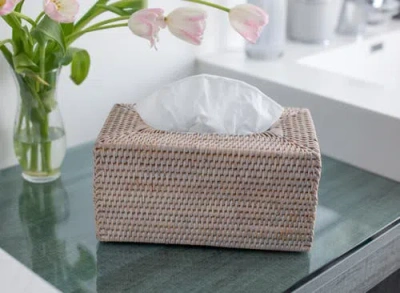 Artifacts Trading Company ™ Artifacts Rattan Rectangular Tissue Box Cover In Neutral