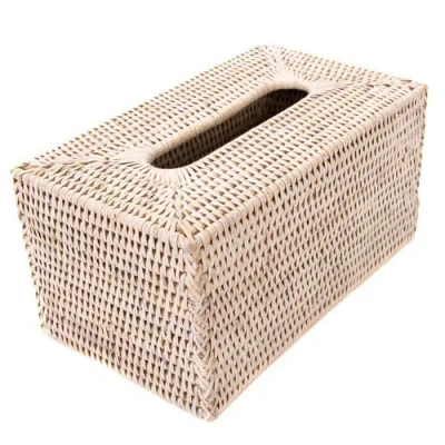 Artifacts Trading Company ™ Artifacts Rattan Rectangular Tissue Box Cover In Neutral