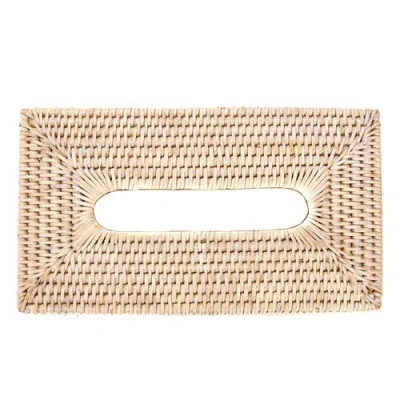 Artifacts Trading Company ™ Artifacts Rattan Rectangular Tissue Box Cover In Neutral