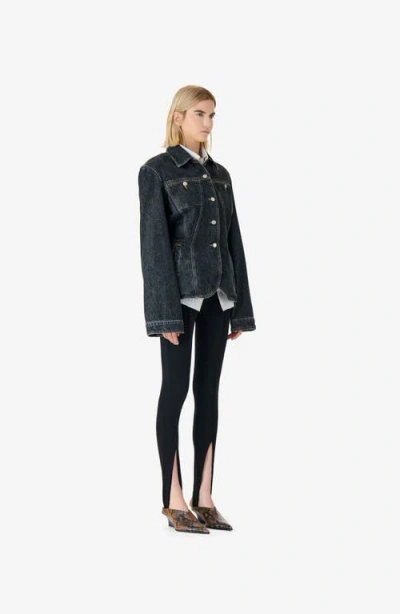 Iro Long-sleeved Denim Jacket In Blue