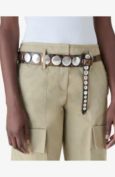 Iro Crescendo Belt In Brown