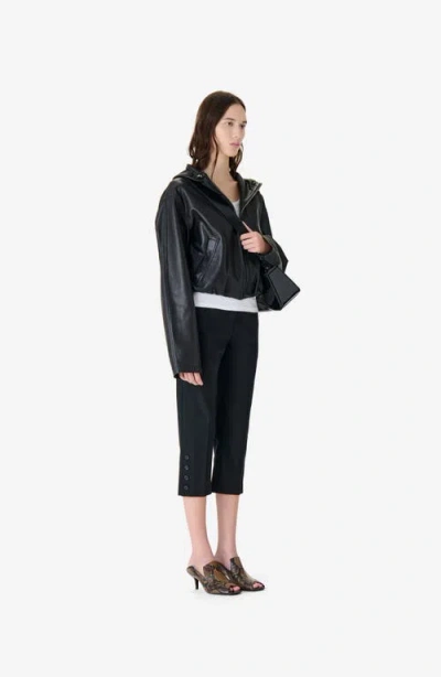 Iro Tulum Leather Jacket In Black