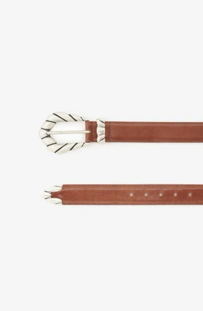 Iro Embella Belt In Brown