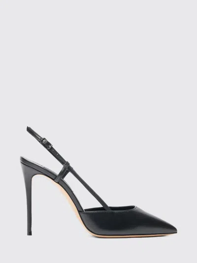 Casadei 100mm Julia Pointed-toe Slingback Heeled Pumps In Black