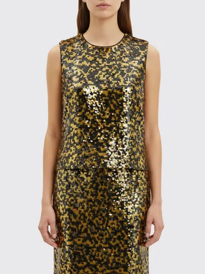 Staud Seraphina Sequin-embellishment Sleeveless Top In Multi