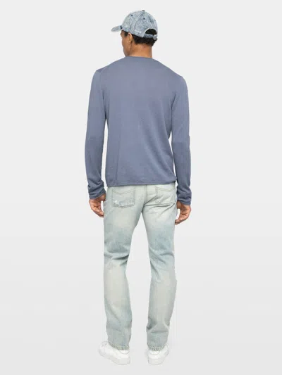 Zadig & Voltaire Pullover Mit Logo In Blue