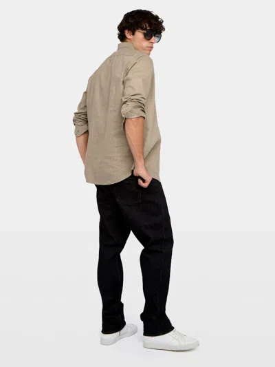 Zadig & Voltaire Sid Button Shirt In Gold