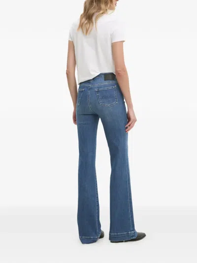 Ouí Flared-leg Jeans In Blue